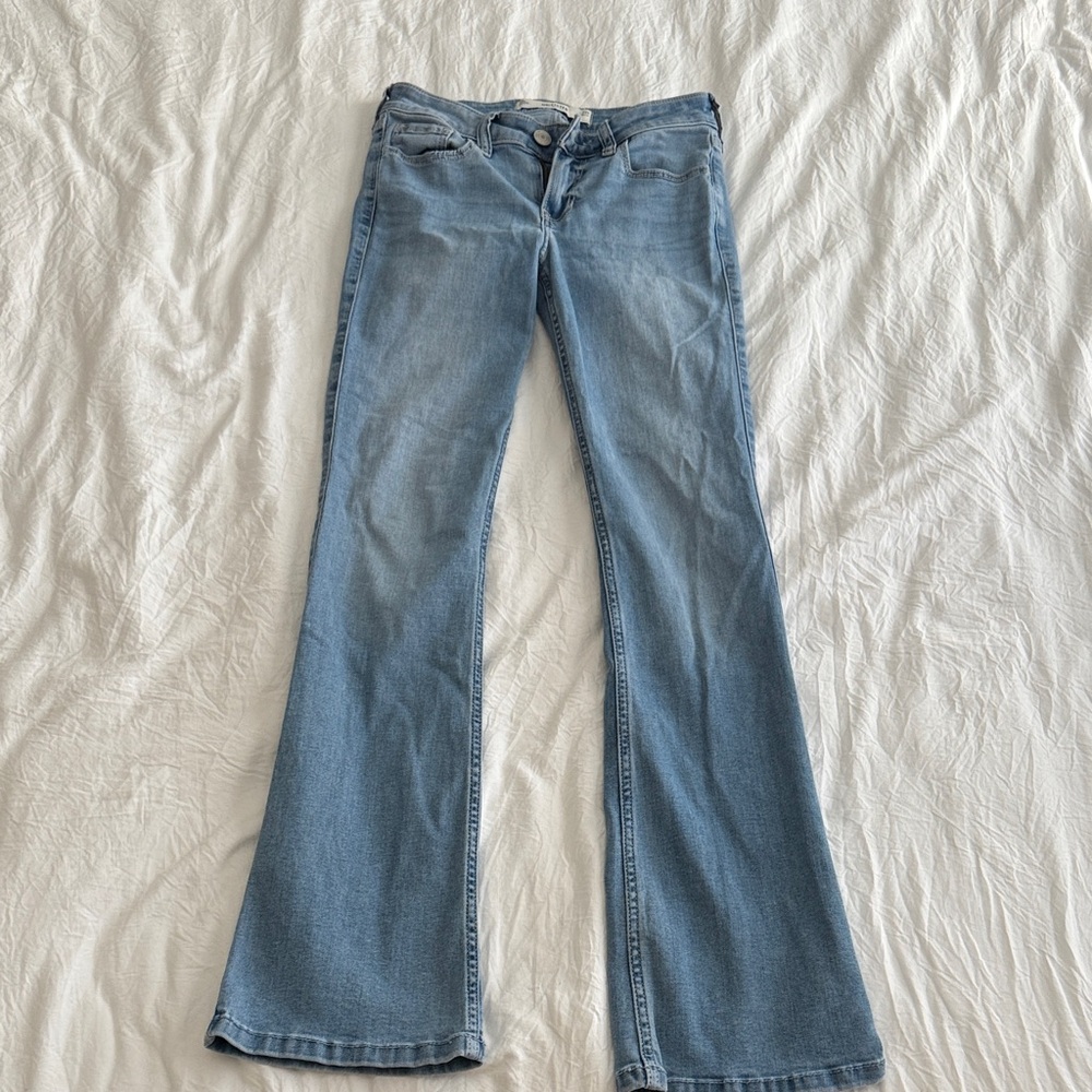 Hollister Light Blue Flare Jeans